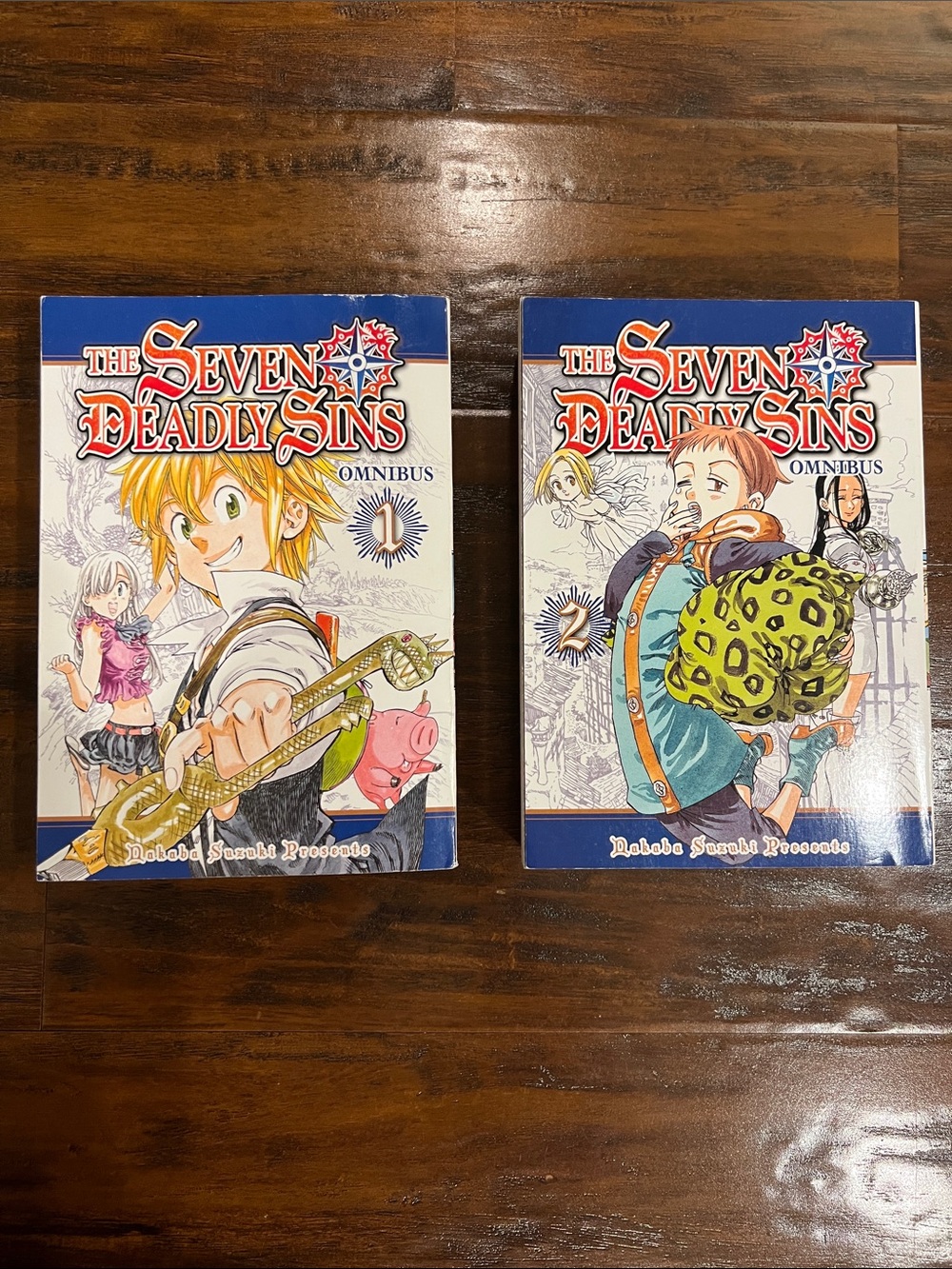 The Seven Deadly Sins Omnibus Volumes 1-2 - Blue Cover